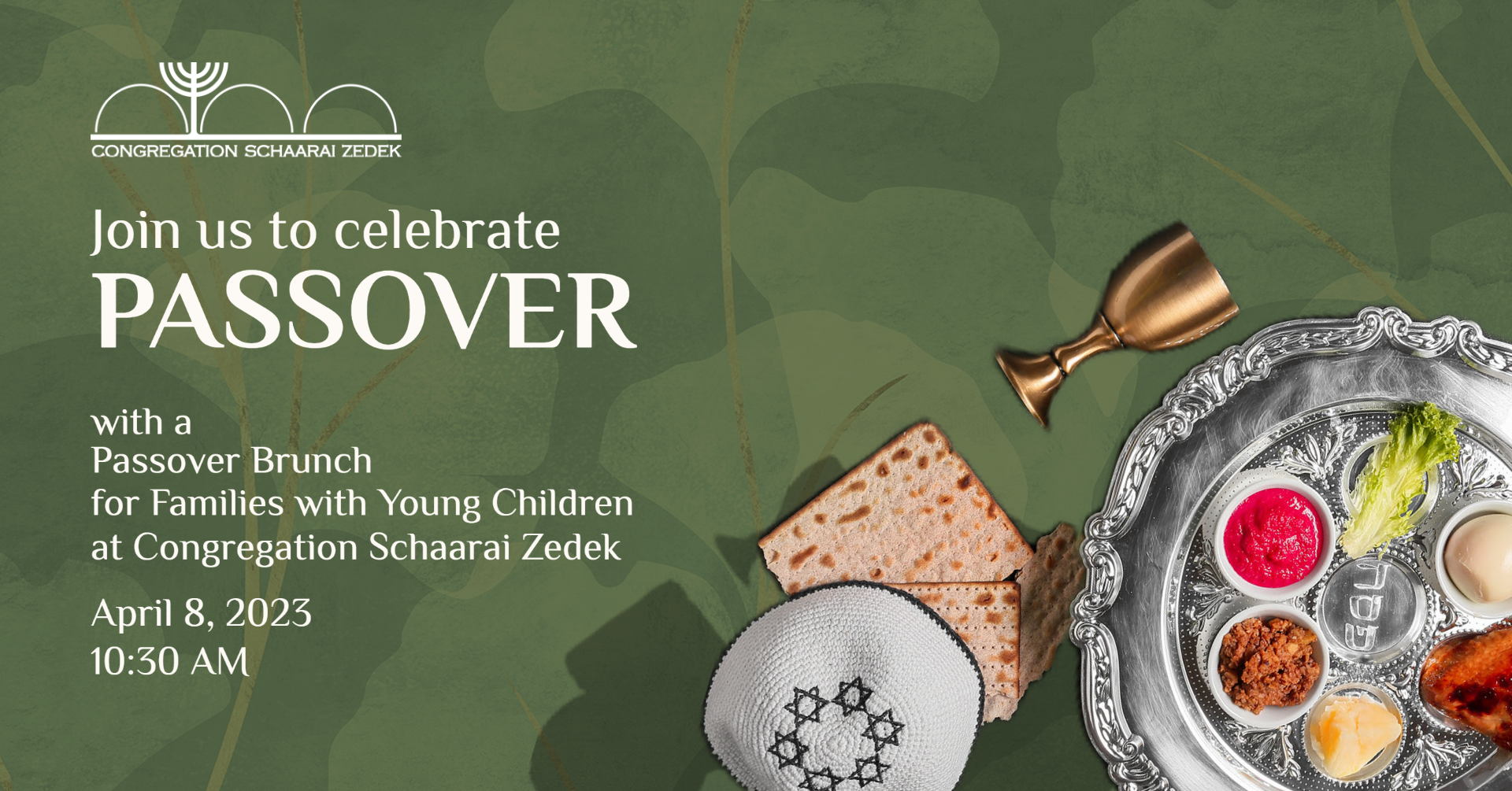 Passover Brunch for Families with Young Children